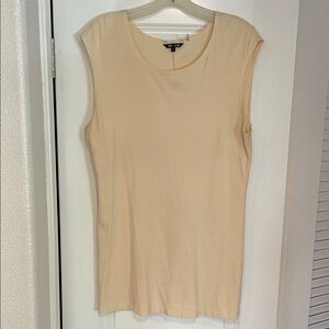 NIC+ZOE Cream-Custard color Tank Top